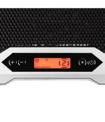 2E Gaming Подставка для ноутбука CPG-004, до 15.6", 2xUSB-A, LCD/phone holder, RGB, чёрный