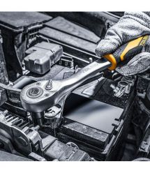 Tolsen Набор инструментов, 216шт, 1/2", 1/4", 3/8", комбинированные ключи, торцевые головки, биты, CrV, кейс