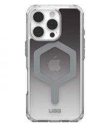 UAG Чехол для iPhone 16 Pro, Plyo Magsafe LE, Black/Clear Ombre