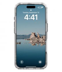 UAG Чехол для iPhone 16 Pro, Plyo Magsafe LE, Black/Clear Ombre
