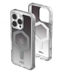 UAG Чехол для iPhone 16 Pro, Plyo Magsafe LE, Black/Clear Ombre