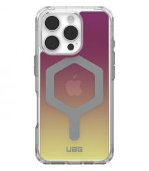 UAG Чехол для iPhone 16 Pro, Plyo Magsafe LE, Maroon/Yellow Ombre