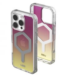 UAG Чехол для iPhone 16 Pro, Plyo Magsafe LE, Maroon/Yellow Ombre