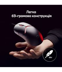 HyperX Мишь Pulsefire SAGA, RGB, USB-A, черный