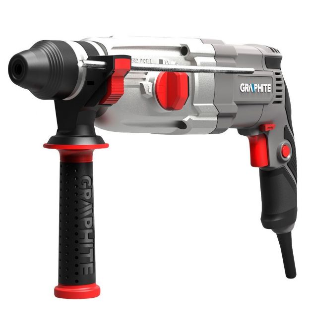 Graphite Перфоратор SDS-plus 900Вт 3.4Дж кейс 6.1кг