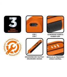 Graphite Отвертка аккумуляторная 4В1Х1.5А·час 4.5Нм 230об·мин 20 бит кейс 0.23кг