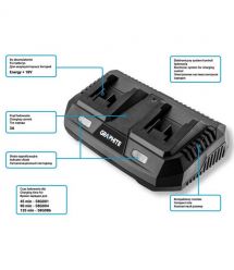 Graphite Зарядное устройство Energy+ 18В, 3А,0.74кг