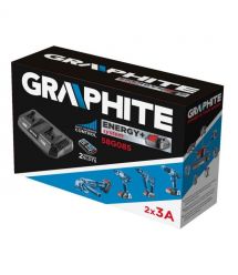 Graphite Зарядное устройство Energy+ 18В, 3А,0.74кг