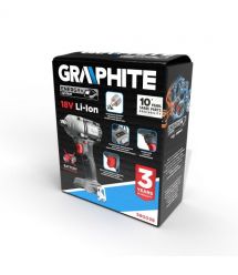Graphite Гайковерт ударный Energy+ 18В бесщеточный 2600об·мин 450Нм 1/2" 3 скорости 1.24кг без АКБ и ЗП