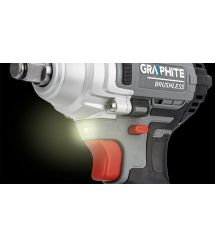 Graphite Гайковерт ударный Energy+ 18В бесщеточный 2600об·мин 330Нм 1/2" 0.9кг без АКБ и ЗП