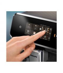Philips Кофемашина Series 2300 LatteGo, 1.8л, зерно+мол., автомат.капуч, дисплей, авторецептов -4, черный