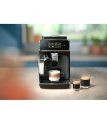 Philips Кофемашина Series 2300 LatteGo, 1.8л, зерно+мол., автомат.капуч, дисплей, авторецептов -4, черный