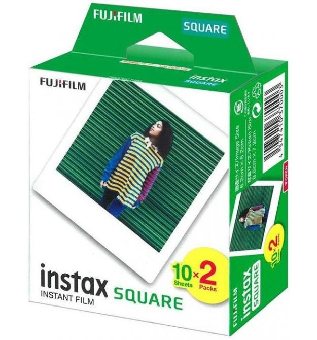 Fujifilm Фотобумага INSTAX SQUARE (86х72мм 2х10шт)