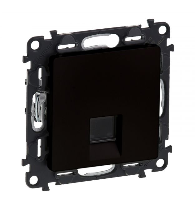 Legrand Розетка RJ45 кат. 5e UTP Legrand Valena Life, матовый черный