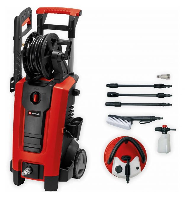 Einhell Минимойка высокого давления TE-HP 170, 2300Вт, 170бар, 440л/час, шланг 5м, 11.65кг