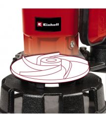 Einhell Насос дренажный GE-DP 900 Cut, 900Вт, 16000л·ч, выс. под. 11.5м, погружение 7м, 12.8кг