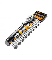 Tolsen Набор инструментов, набор торцевых головок 1/2", 12шт, CrV