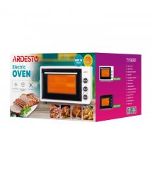 ARDESTO Электрическая мини-печь MEO-S50FBG - 1600Вт/50 л./конвекция/таймер/двойное стекло/бежевая