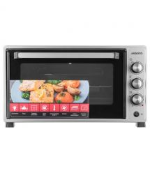 ARDESTO Электропечь 1700Вт, 48л, таймер, подсветка, конвекция, вертел, двойн.стекло, серый