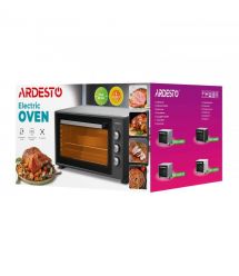 ARDESTO Электропечь 1700Вт, 48л, таймер, подсветка, конвекция, вертел, двойн.стекло, серый