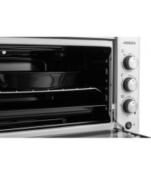 ARDESTO Электропечь 1700Вт, 48л, хром.тэны, таймер, подсветка, конвекция, двойн.стекло, белый