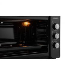 ARDESTO Электропечь 1700Вт, 48л, хром.тэны, таймер, подсветка, гриль, конвекция, вертел, двойн.стекло, черный