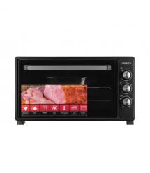 ARDESTO Электропечь 1700Вт, 48л, хром.тэны, таймер, подсветка, гриль, конвекция, вертел, двойн.стекло, черный