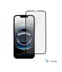 2E Защитное стекло для Apple iPhone 16e (6.1), 2.5D FCFG, (1 Pack), черная рамка