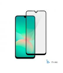 2E Защитное стекло для Samsung Galaxy A26 5G (A266) , 2.5D FCFG, (1 Pack), черная рамка