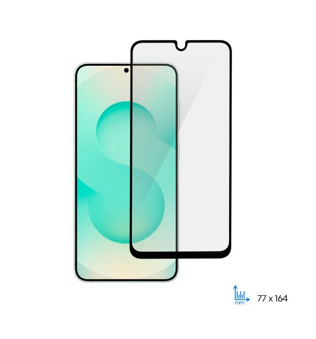 2E Защитное стекло для Samsung Galaxy A16 (A165) , 2.5D FCFG, (1 Pack), черная рамка