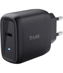 Trust Зарядное устройство сетевое Maxo 45Вт, USB-C PD, черный