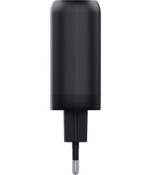 Trust Зарядное устройство сетевое Maxo 65Вт, 2xUSB-C PD, чорный