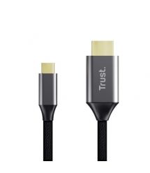 Trust Кабель Calyx USB-C to HDMI заряджання/синхронізації, чорний