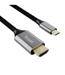 Trust Кабель Calyx USB-C to HDMI заряджання/синхронізації, чорний