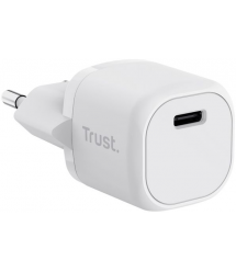 Trust Зарядное устройство сетевое Maxo 20Вт, USB-C PD, белый Trust Зарядное устройство сетевое Maxo 20Вт, USB-C PD, белый