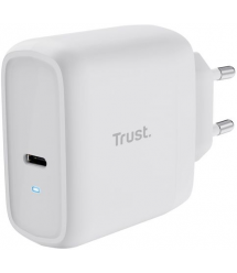 Trust Зарядное устройство сетевое Maxo 65Вт, USB-C PD, білий