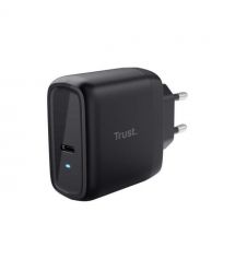 Trust Зарядное устройство сетевое Maxo 65Вт, USB-C PD, черный