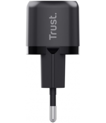 Trust Зарядное устройство сетевое Maxo 20Вт, USB-C PD, чорний