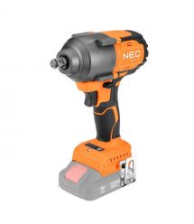 Neo Tools Гайковерт ударный Energy+ 18В бесщеточный 2400об·мин 850Нм 1/2" 3 скорости 1.8кг без АКБ и ЗП