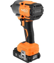 Neo Tools Гайковерт ударный Energy+ 18В бесщеточный 2400об·мин 850Нм 1/2" 3 скорости 1.8кг без АКБ и ЗП