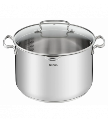 Tefal Набор посуды Duetto Plus, 10 предметов, нержавеющая сталь, стекло