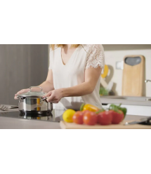 Tefal Набор посуды Duetto Plus, 10 предметов, нержавеющая сталь, стекло