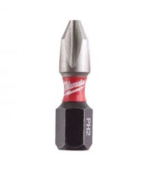 Milwaukee Биты Shockwave, набор 2шт, PH2х25мм