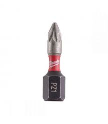 Milwaukee Биты Shockwave, набор 2шт, PZ1х25мм