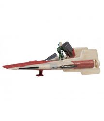 Star Wars Игровая коллекционная фигурка Small Vehicle Транспорт и фигурка A-Wing 7.5см