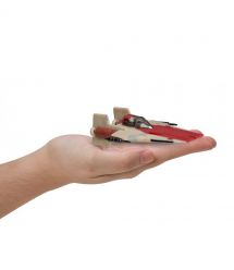 Star Wars Игровая коллекционная фигурка Small Vehicle Транспорт и фигурка A-Wing 7.5см