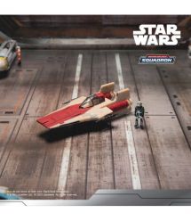 Star Wars Игровая коллекционная фигурка Small Vehicle Транспорт и фигурка A-Wing 7.5см