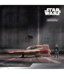 Star Wars Игровая коллекционная фигурка Small Vehicle Транспорт и фигурка A-Wing 7.5см
