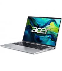 Acer Ноутбук Swift Go 14 SFG14-73 14" 2.8K OLED, Intel U7-155H, 32GB, F1TB, UMA, Win11, серебристый