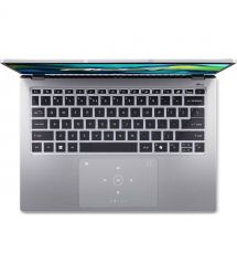 Acer Ноутбук Swift Go 14 SFG14-73 14" 2.8K OLED, Intel U7-155H, 32GB, F1TB, UMA, Win11, серебристый